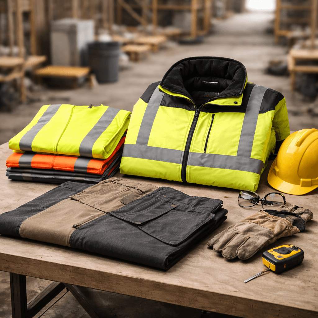 Construction industry - High-visibility and safety workwear